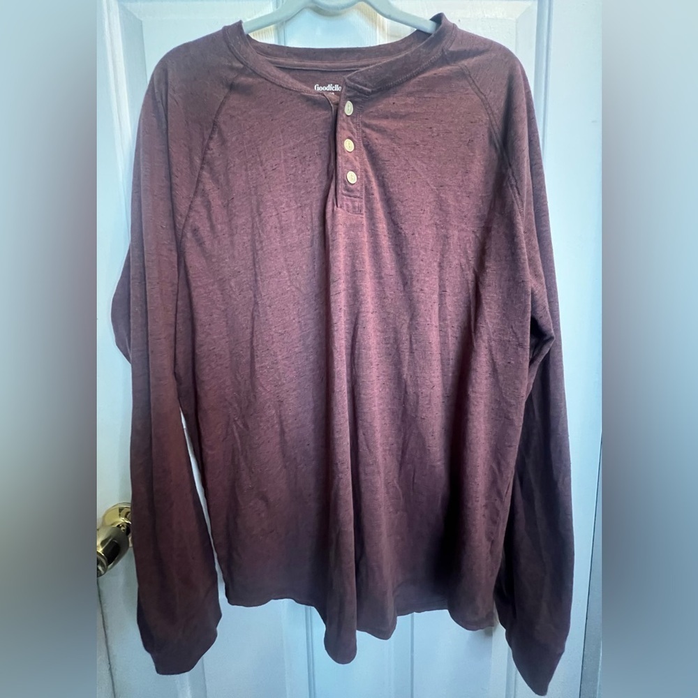 Goodfellow & Co Mauve Long Sleeve Tee